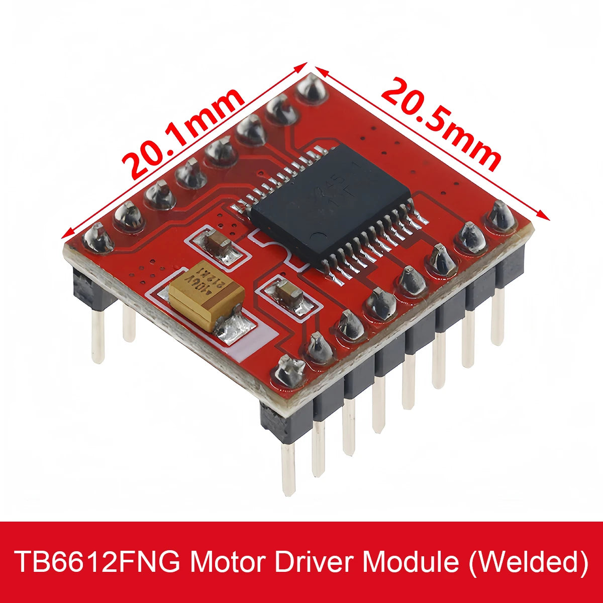 1-3PCS TB6612 DRV8833 Dual Motor Driver 1A TB6612FNG DC Motor Drive Module for Arduino Microcontroller Better than L298N