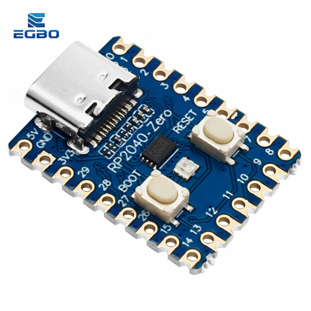 1~20PCS RP2040-Zero For Raspberry Pi Microcontroller PICO Development Board Module Dual-core Cortex M0+ Processor 2MB Flash