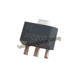 (10-100 pieces) 2SA1020G-Y-AB3-R 2SA1020G 2SA1020 A1020G SOT-89 2A 50V PNP Surface Mount Transistor (BJT) 100% brand new