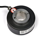 ABILKEEN Dia 80mm Photoelectricity Type Rotary Encoder with 20/22/25/28/30MM Through-Hole Shaft Rotary Encoder 10~2500 PPR