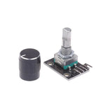 KY-040 360 Degree Rotary Encoder Module With Push Button 20 Pulse 5VBrick Sensor Modules For  Or DIY Electronics.