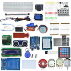 Starter Kit for Arduino Uno R3 - Uno R3 Breadboard and Holder Step Motor / Servo /1602 LCD / Jumper Wire/ UNO R3/850
