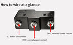 10Pcs 1NO + 1NC Hinge Roller Lever Micro Action Switches