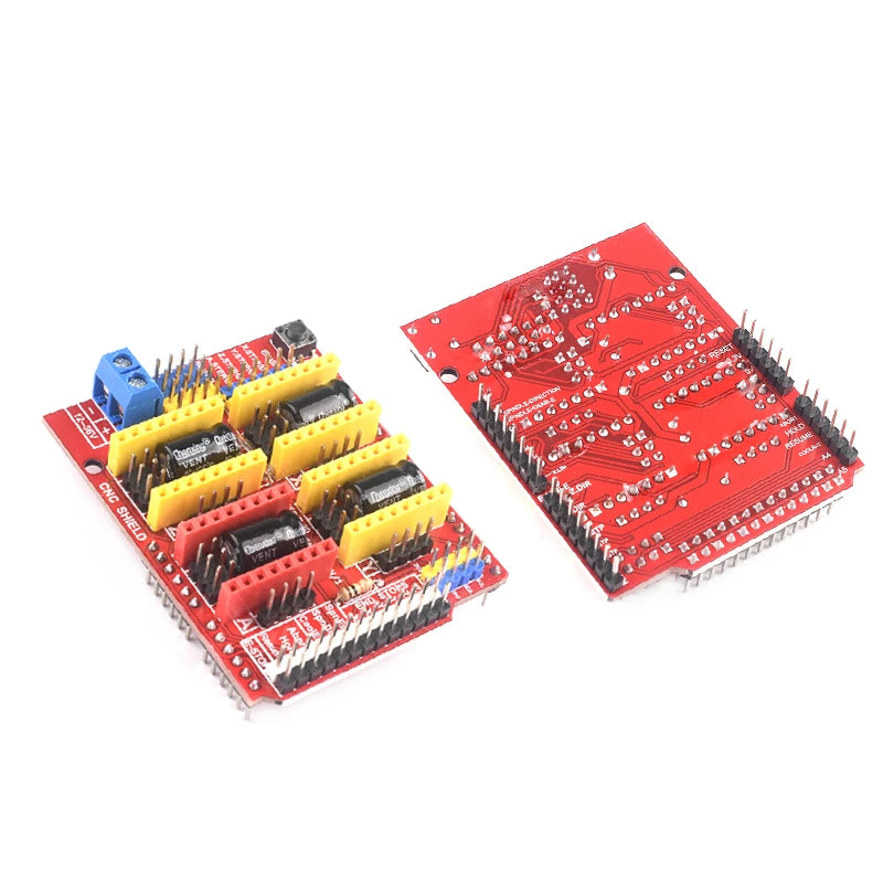 CNC Shield V3 Engraving Machine 3D Printe+ 4pcs DRV8825 Or A4988 Driver Expansion Board For Arduino + UNO R3 With USB Cable