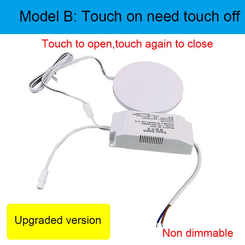 110V 220V Penetrating Wooden Panel Touch Hand Scan Sensing Switch Relay Office Desk Touch Hand Scan Integrated Sensor