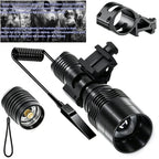IR Hunting Flashlight 10W Infrared Radiation IR 850nm/940nm Torch Night Vision Zoomable Focus Lantern+18650+Charger+Switch+Mount