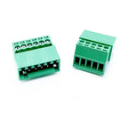 2.54mm 2EDGRK 15EDGKP 2P/3P/4P/5P/6P/8P/12P-16PIN Female Male Solderless Docking Type PCB Plug Wire Terminal Block Connector
