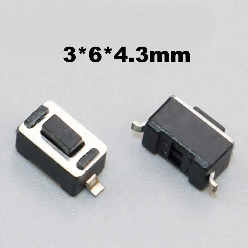 100pcs Car Remote Control Key Touch Switches Tactile Push Button Switches For Hyundai Nissan Honda VW Toyota Kia Peugeot