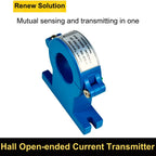 Dc Current Sensor 4 To 20ma Rs485 Hall Open Loop Split Core Transducer 10a 20a 100a 200a 20mm 38mm Hole Dc Current Transmitter