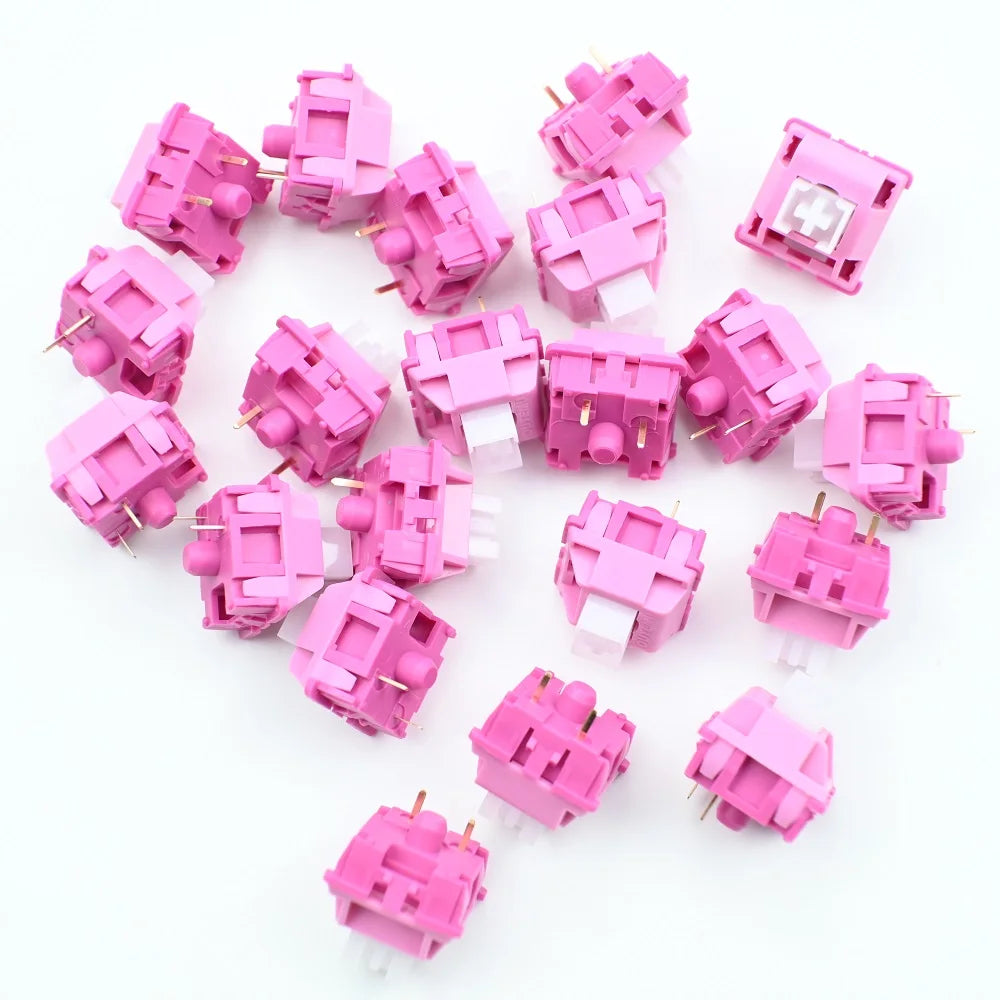 Outemu Switches Mechanical Keyboard Switch Lubed Four Seasons Series 3Pin Linear Tactile Clicky Custom Gaming DIY MX Switches