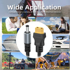 XT60 Female/Male Connector To DC5521 Male Adapter Power Cable 16AWG Solar Panel Connection Home Car Battery Charging Adapter