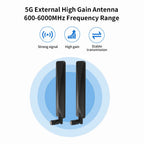 4G LTE 5G Antenna 22dbi 600-6000MHz SMA Male for Wireless Network Card Wifi Router