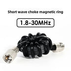 Shortwave Choke Magnetic Ring 1.8-30MHz Suitable For HF Shortwave Radio To Suppress Common Mode Current And Anti-interference
