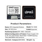 PU-182Q M10GNSS GPS Module with Compass, Compatible with INAV Betaflight Ardupilot, Support GPS Galileo GLONASS BeiDou QZSS SBAS
