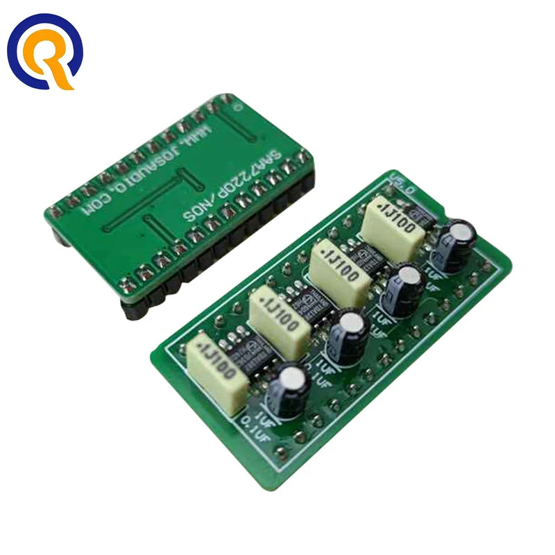 4 and TDA1387 chip directly replace TDA1541 audio decoding board SAA7220PIC digital-to-analog converter
