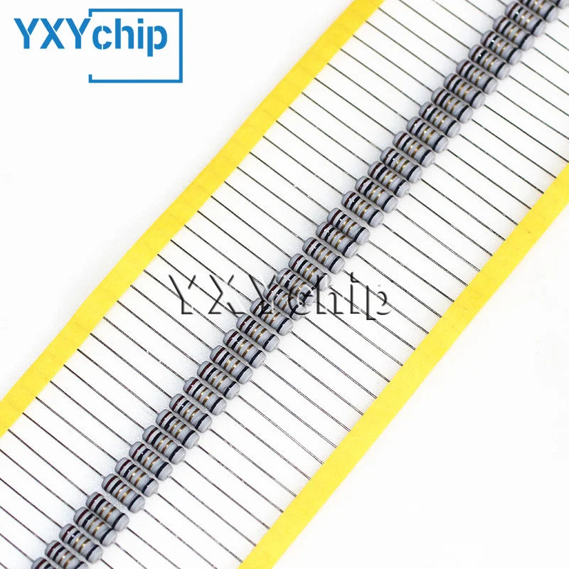 1W 2W 3W Wirewound Fuse Resistance Accuracy 5% 0.15R0.18 0.22R 27 33 36 39 47 56 68 75 82R 100R390R 680OhmΩ Wire Wound Resistor