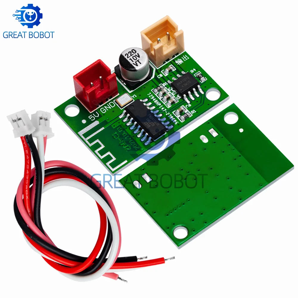 1PC Digital Lossless Music Amplifier: 5V 5W Mono Class D Bluetooth Preassembled Module Board