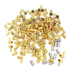 10PCS/Lot MMCX Male/Female Straight/Right Angle Crimp 50ohm MMCX Type RF Connector for RG174 RG178 RG179 RG316 LMR100 Cables