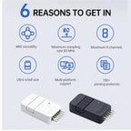AT02-For Slogic Combo 8 Logic Analyzer Daplink Cklink Debugger Tool 80M Serial Port,Daplink Cklink Debug Tool