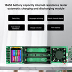 New 2-Channel Internal Resistance Tester 18650 Lithium Battery Auto Charge/Discharge Detector Module DC5V Type-C Interface