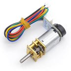 GA12 N20 Encoder DC 6V Mini Micro Metal Gear DC Motor Gearwheel High Torque 15 25 50 70 100 150 300 500 1500RPM 7PPR Hall Sensor