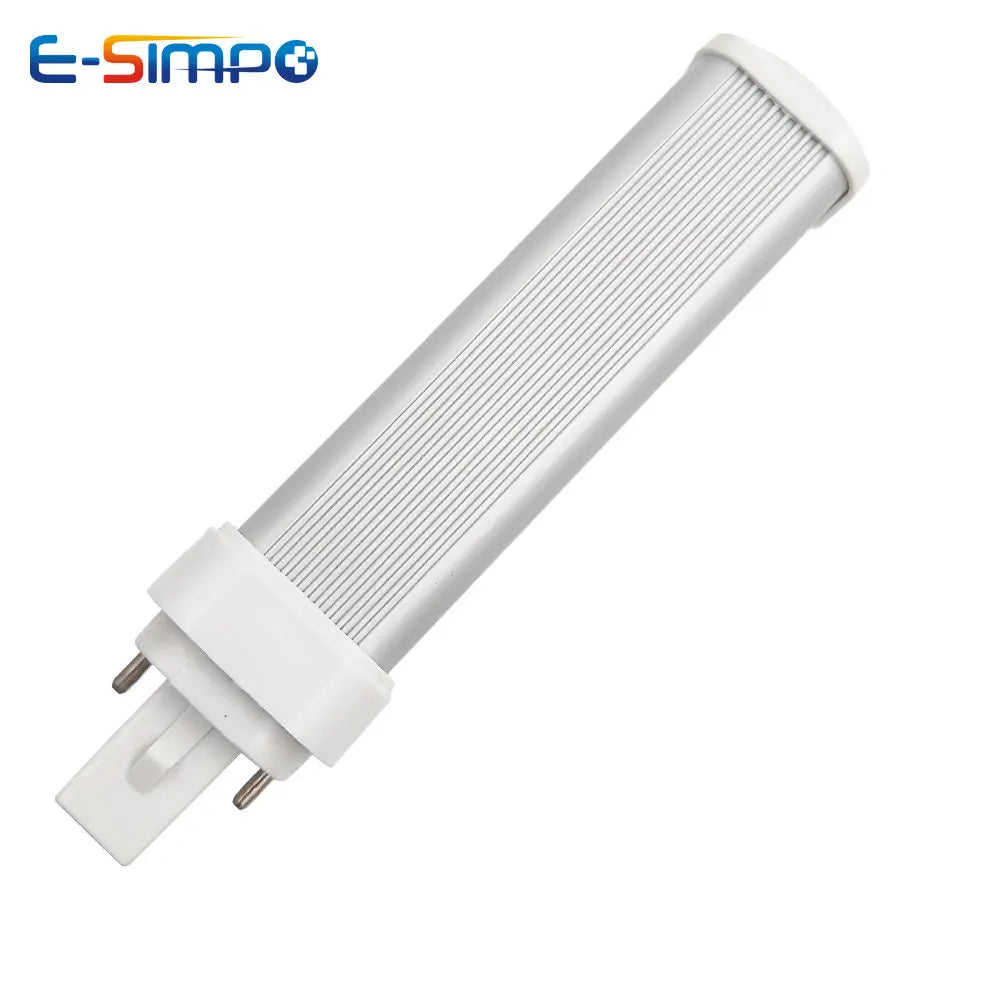 7W G23-2 2Pin Rotatable LED PLC PL Horizontal Lamp 5.7" 6000k PL-C 13W CFL Sideview Replacement Plug Retrofit Ceiling Down light