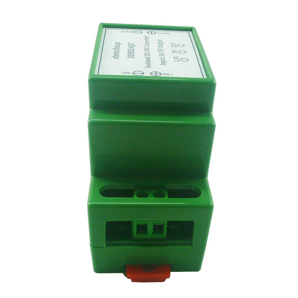 15W DC 24V 36V 48V to 12V 5V 3.3V DIN Rail Isolated Power Supply Module DC-DC Buck Converter for PLC RS485 IO Relay LED