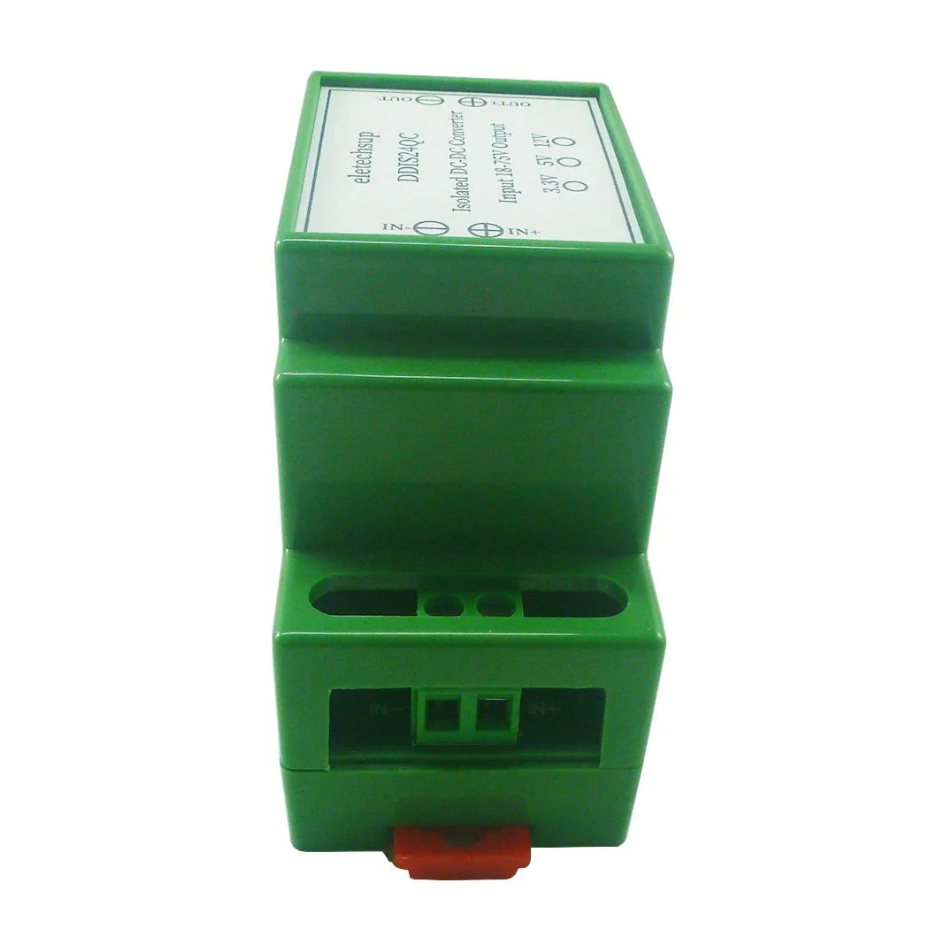 15W DC 24V 36V 48V to 12V 5V 3.3V DIN Rail Isolated Power Supply Module DC-DC Buck Converter for PLC RS485 IO Relay LED