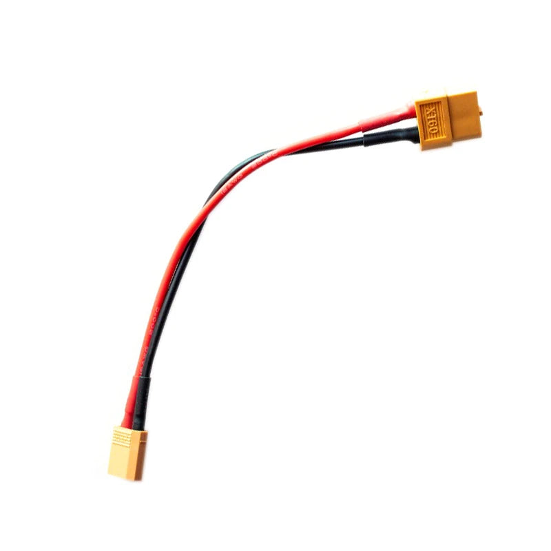 2Pcs 14awg 15cm/30cm XT60 Female Plug to XT30 Male Connector Adapter Charge Cable for ISDT Style Chargers