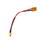 2Pcs 14awg 15cm/30cm XT60 Female Plug to XT30 Male Connector Adapter Charge Cable for ISDT Style Chargers