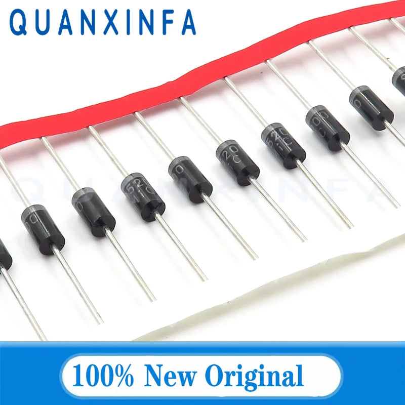 10PCS SR5100 SB5100 5A100V SR5200 SB5200 5A/200V Schottky diodes