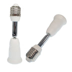 1pc E27 to E27, B22 to E27 Extender Screw E26 Bulb Holder Adapter Rotatable Bendable CFL LED Light Socket Converter