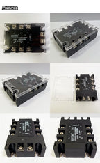 3 Phase Solid State Relay AC to AC 75-280V Input 24-480V Load 110 Volt Power Rele 220V 230V Voltage Control Relay 10-100A