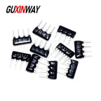10PCS 4PIN 5PIN 6PIN 7PIN 8PIN 9PIN 10PIN Exclusion Network Resistor Array DIP 100 220 330 470 680 1K 1.2K 2K 3.3K 4.7K 10K 100K