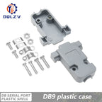 DB15 DB25 DB9 DB37 Parallel Serial Port Fmale/Male Solder Connector+Plastic Assemble Shell Cover 37 9 15PIN VGA Adapter