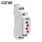 GEYA GRV8-04 3 Phase Voltage Monitoring Relay with Phase Protection Delay Time Overvoltage and Undervoltage Relay Din Rail