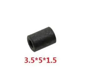 100PCS Hollow Magnetic RH3.5*6*0.8/RH3.5*9*0.8 6/9mm Bead Inductor 6 Hole 2.5T 3T Ferrite anti-interference 3.5*3*1.5 & 3.5*5*1