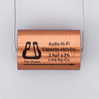 Free Shipping 2pcs/lot Tianji MKP Series Metallized polypropylene polar Audio Hi-Fi capacitor Line Ag-Cu ±3%