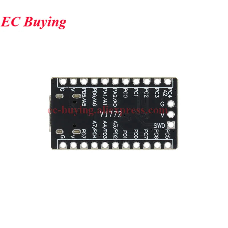 10Pcs/1pc CH32V003 Development Board Minimum System Core Board RISC-V 32-bit CH32V003F4P6 Chip Microcontroller MCU Module