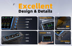 FNIRSI 2C53P 3 in 1 Digital Handled Oscilloscope Multimeter Signal Generator Touch Screen 2 Channel 50MHZ 250Ms/S 19999 Counts