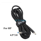 1PCS 100W 5A PD to DC 5.5*2.1 5.5*2.5 7.4*5.0 4.5*3.0 Decoy Trigger Adapter Cable TYPE-C PD Decoy Line Charging Notebook Charger