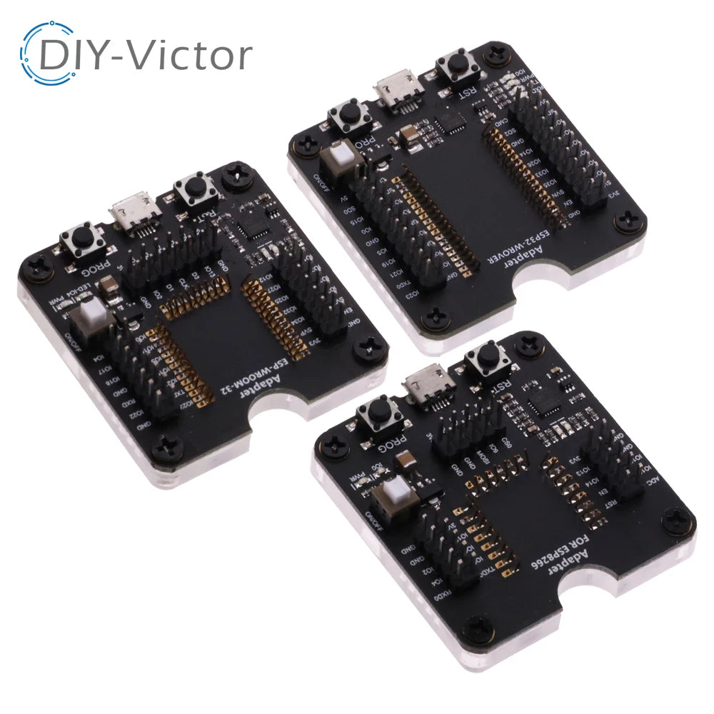 ESP8266 ESP32 ESP-WROOM-32 ESP32-WROVER Development Board Test Burning Fixture Tool Downloader for ESP-12F ESP-07S ESP-12S