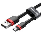 Baseus USB Micro Cable Quick Charge 3.0 Cable Fast Charging for Huawei P30 Xiaomi USB-C Charger Wire