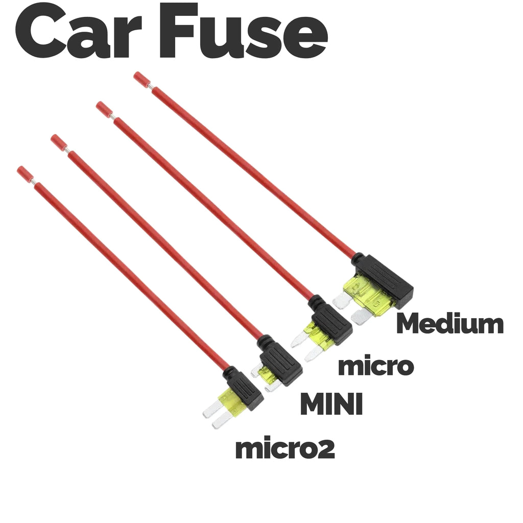 1-5-10pcs 12V 5A 10A 15A 20A Car Fuse Holder Add-a-circuit TAP Adapter Micro Standard Micro2 ATM APM Blade MINI Medium