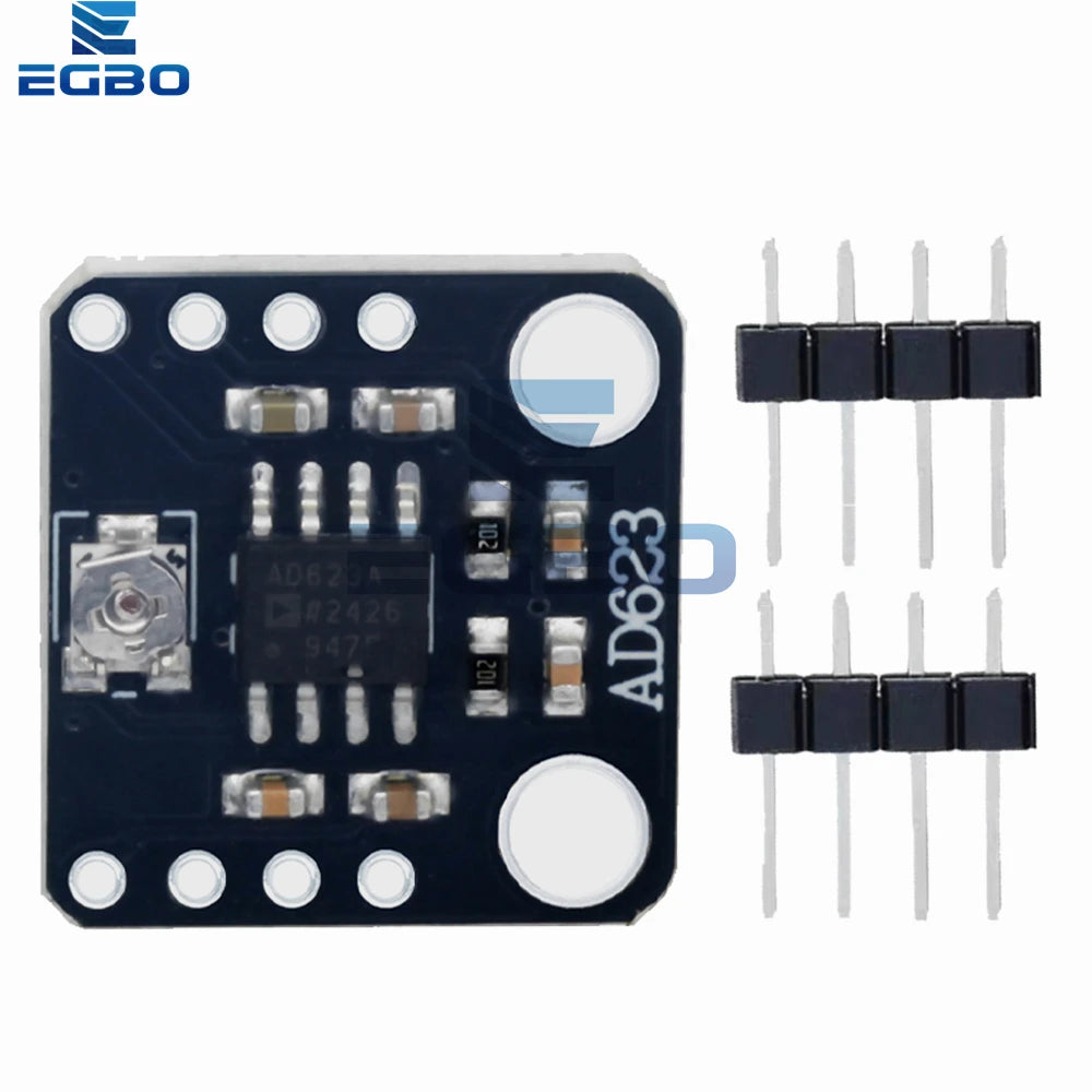 AD623 Gain Instrument Meter Amplifier Module CMRR Gauge AMP Board Dual Single Polarity DC 3V 5V 12V for Transducer Thermocouple