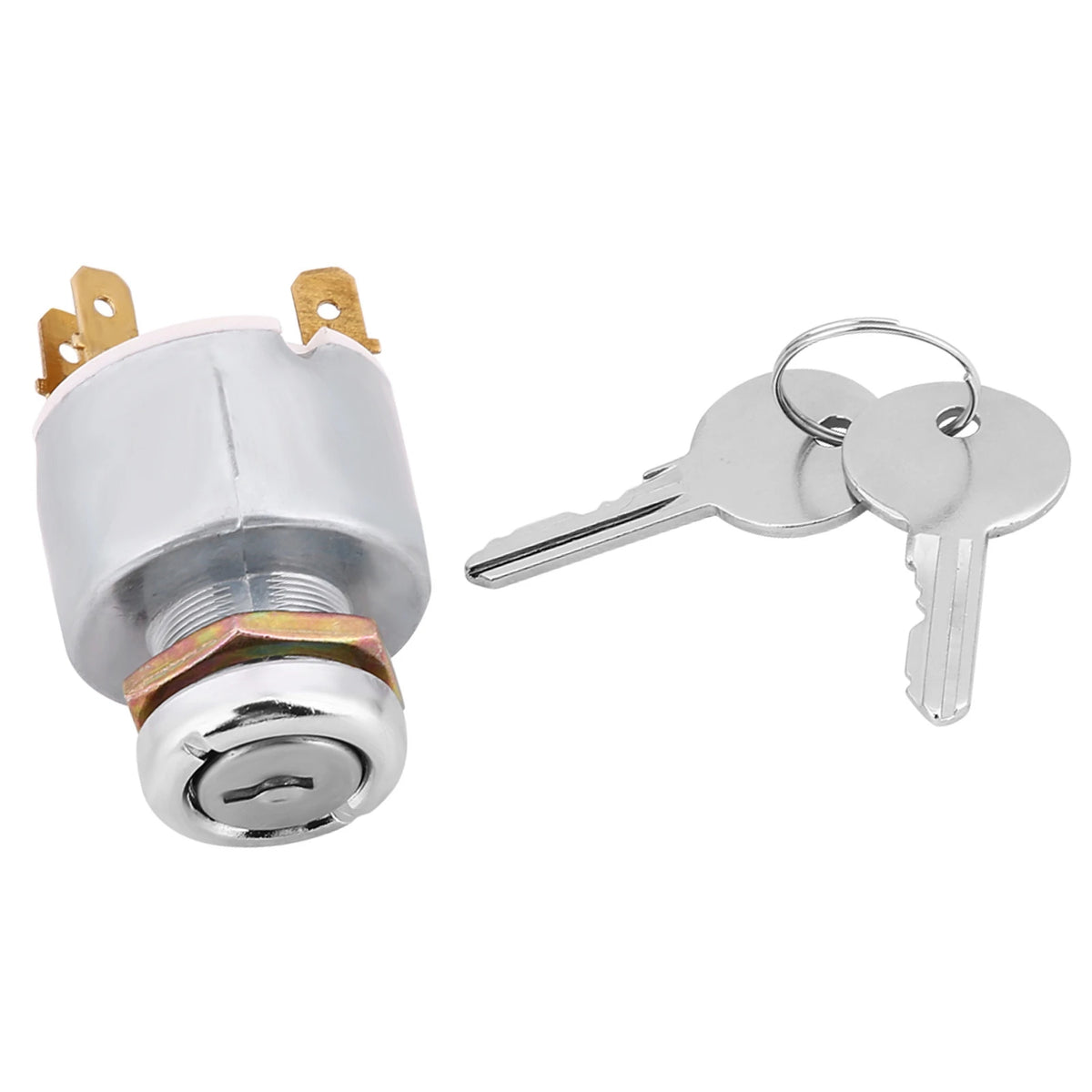 12V Universal Car Auto 3 Position ON OFF Start Ignition Switch Controls W/ 2 Keys SPB501