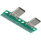Type-C Test Board USB 3.1 Connector Module PCB Board Male /Female / Male to Female Head Convertor USB3.1 Transfer Adapter Plate