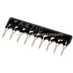 10pcs 9PIN 8PIN 7PIN 6PIN 5PIN Exclusion Network Resistor Array DIP 100 220 470 680 1K 1.2K 1.5K 2K 2.2K 4.7K 5.1K 10K 100K ohm