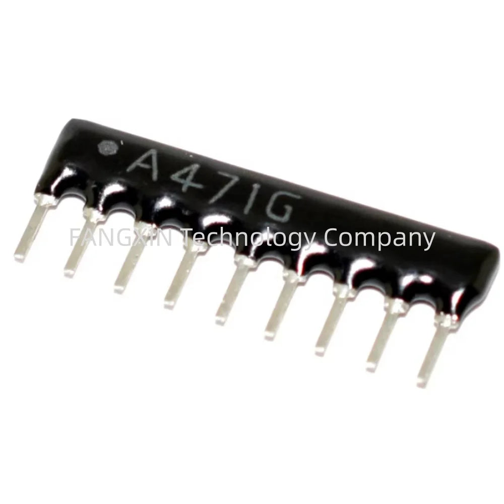 10pcs 9PIN 8PIN 7PIN 6PIN 5PIN Exclusion Network Resistor Array DIP 100 220 470 680 1K 1.2K 1.5K 2K 2.2K 4.7K 5.1K 10K 100K ohm