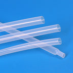 1/5m 1.7:1 Transparent Heat Shrinkable Sheath PTFE 0.5mm ~ 12mm 260℃ 600V High Temperature Pipe Shrink Tubing For Wires